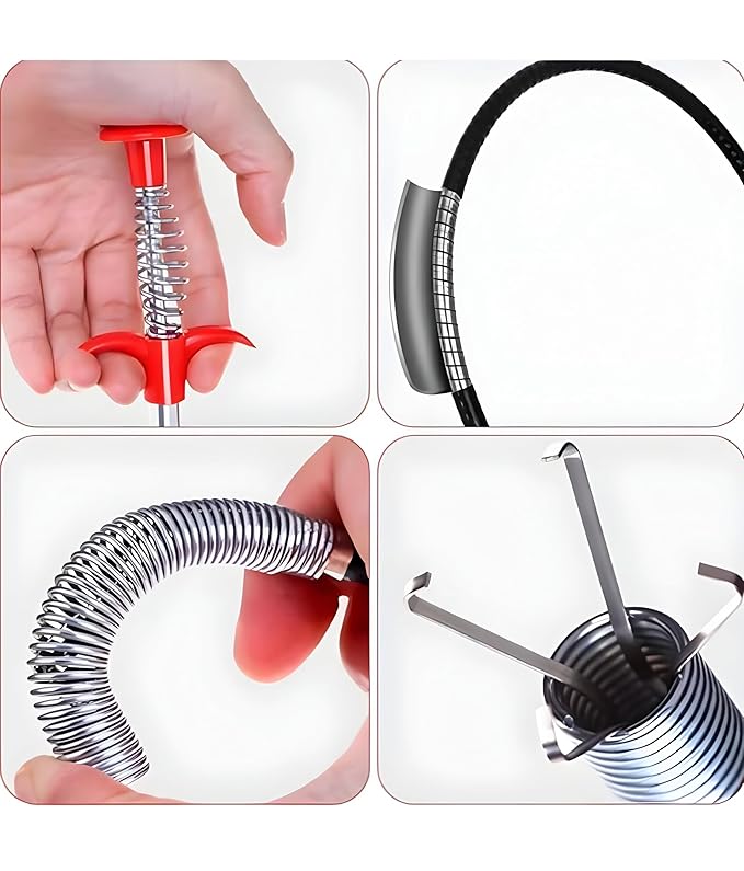 Stainless Steel Hair Catching Drain Cleaner Wire