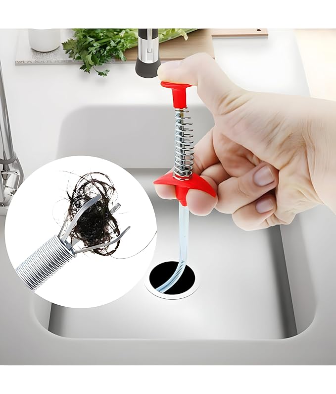 Stainless Steel Hair Catching Drain Cleaner Wire